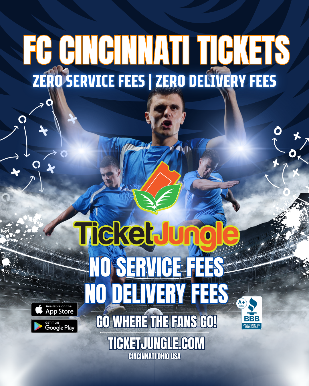 No Fee FC Cincinnati Tickets